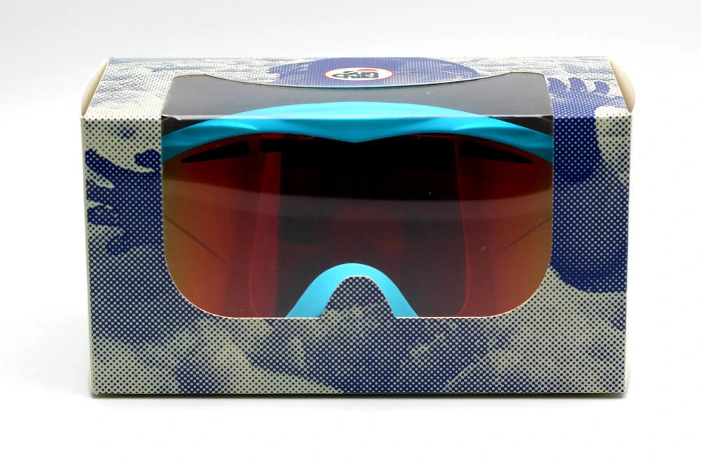 K0067 Factory Manufacturer Flexible TPU Frame Super Anti-Fog Single Lens Helmets Compatible Kids Baby Ski Goggles for Boys &amp; Girls