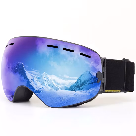 Custom Wholesale Winter Sports Protective Skiing Goggles for Ski Snow Snowboard