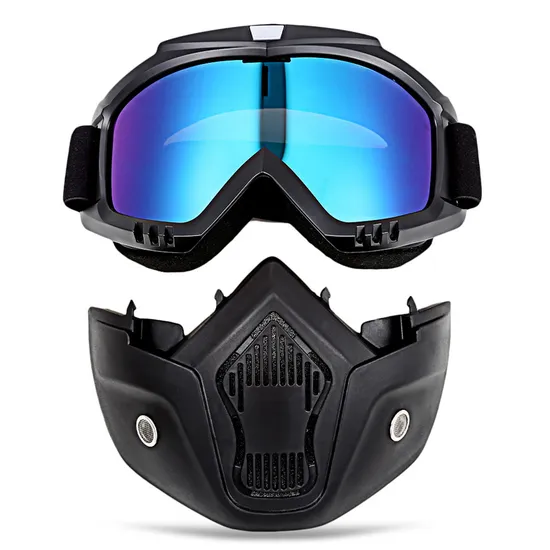 Full Face Mask Motorcycle Goggles Outdoor Sports Goggles Mx ATV Helmets Motocross Goggles