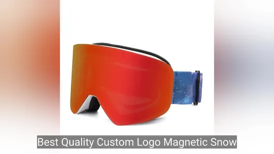 Anti Fog Jet Ski Goggles Glasses Magnetic Snowledge Ski Goggles